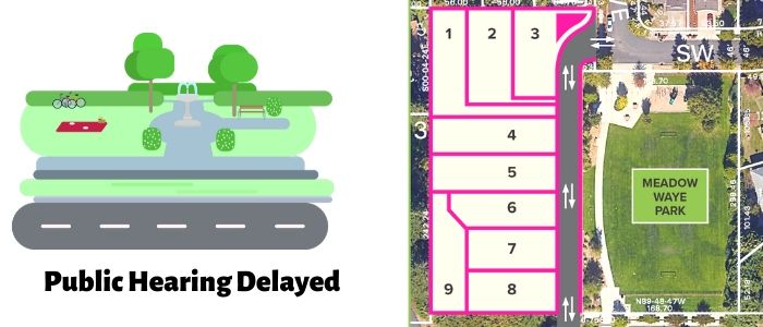 Appeal Meeting of Approval of Southridge Park Subdivision Delayed